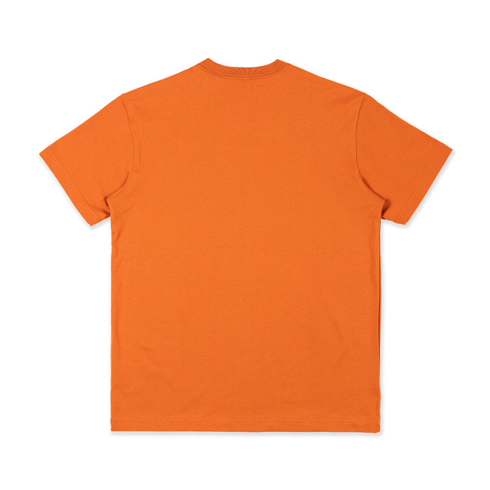NEW ERA BASIC LOGO ORANGE SHORT SLEEVE T-SHIRT
