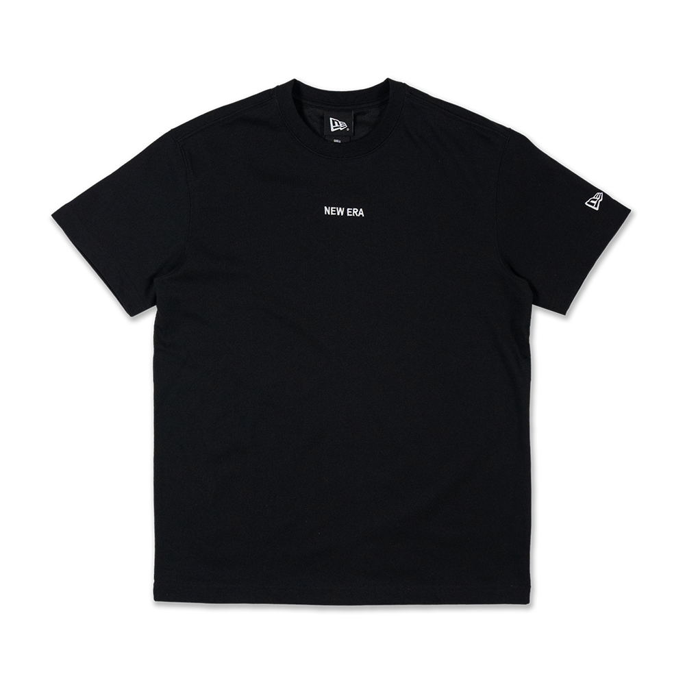NEW ERA BASIC LOGO BLACK SHORT SLEEVE T-SHIRT
