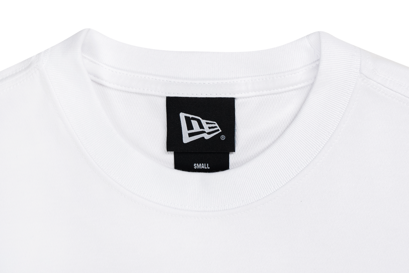 NEW ERA BOX LOGO WHITE SHORT SLEEVE T-SHIRT