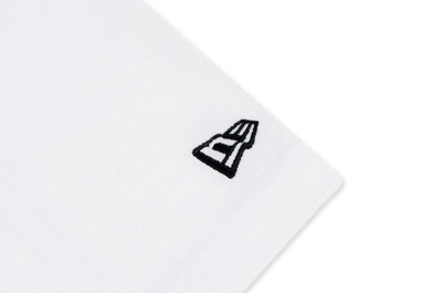 NEW ERA BOX LOGO WHITE SHORT SLEEVE T-SHIRT