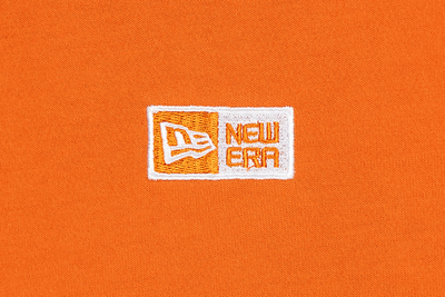 NEW ERA BOX LOGO ORANGE SHORT SLEEVE T-SHIRT