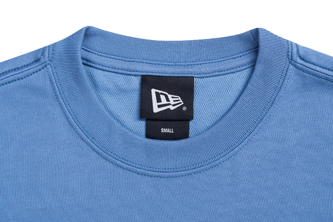 NEW ERA BOX LOGO BLUE SHORT SLEEVE T-SHIRT