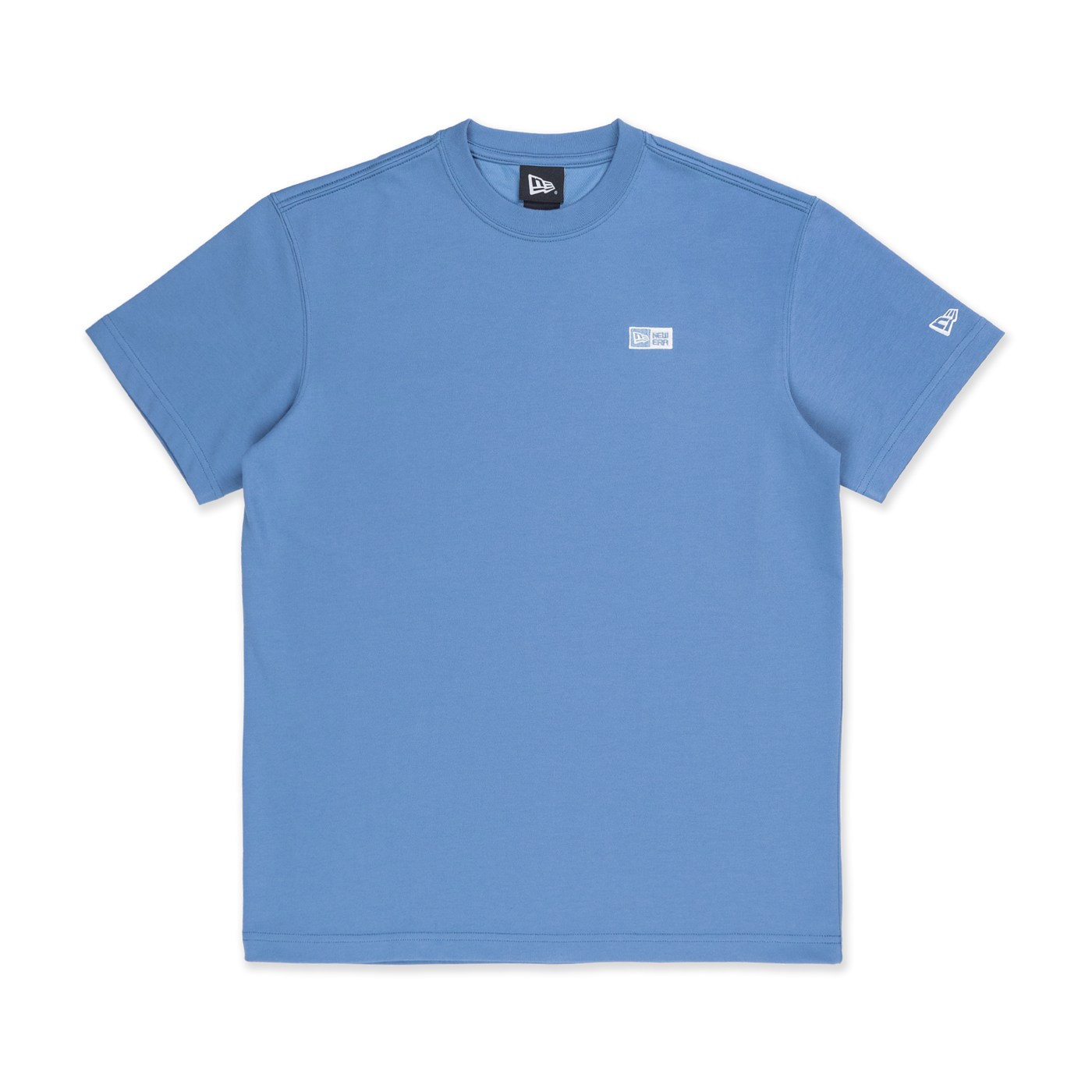 NEW ERA BOX LOGO BLUE SHORT SLEEVE T-SHIRT