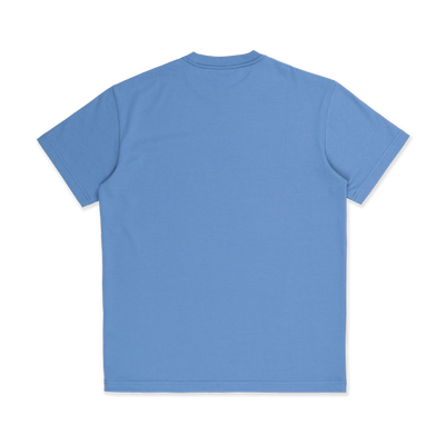 NEW ERA BOX LOGO BLUE SHORT SLEEVE T-SHIRT