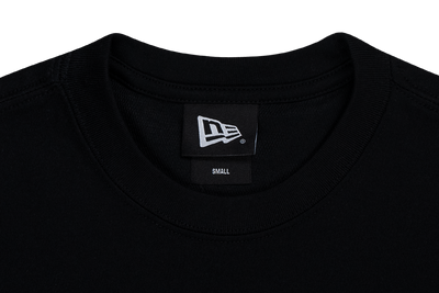 NEW ERA BOX LOGO BLACK SHORT SLEEVE T-SHIRT