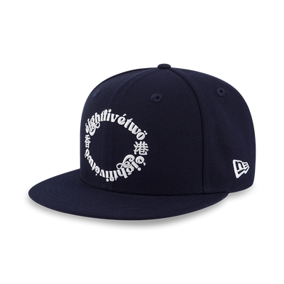 NEW ERA X 8FIVE2 25TH ANNIVERSARY NAVY 9FIFTY CAP