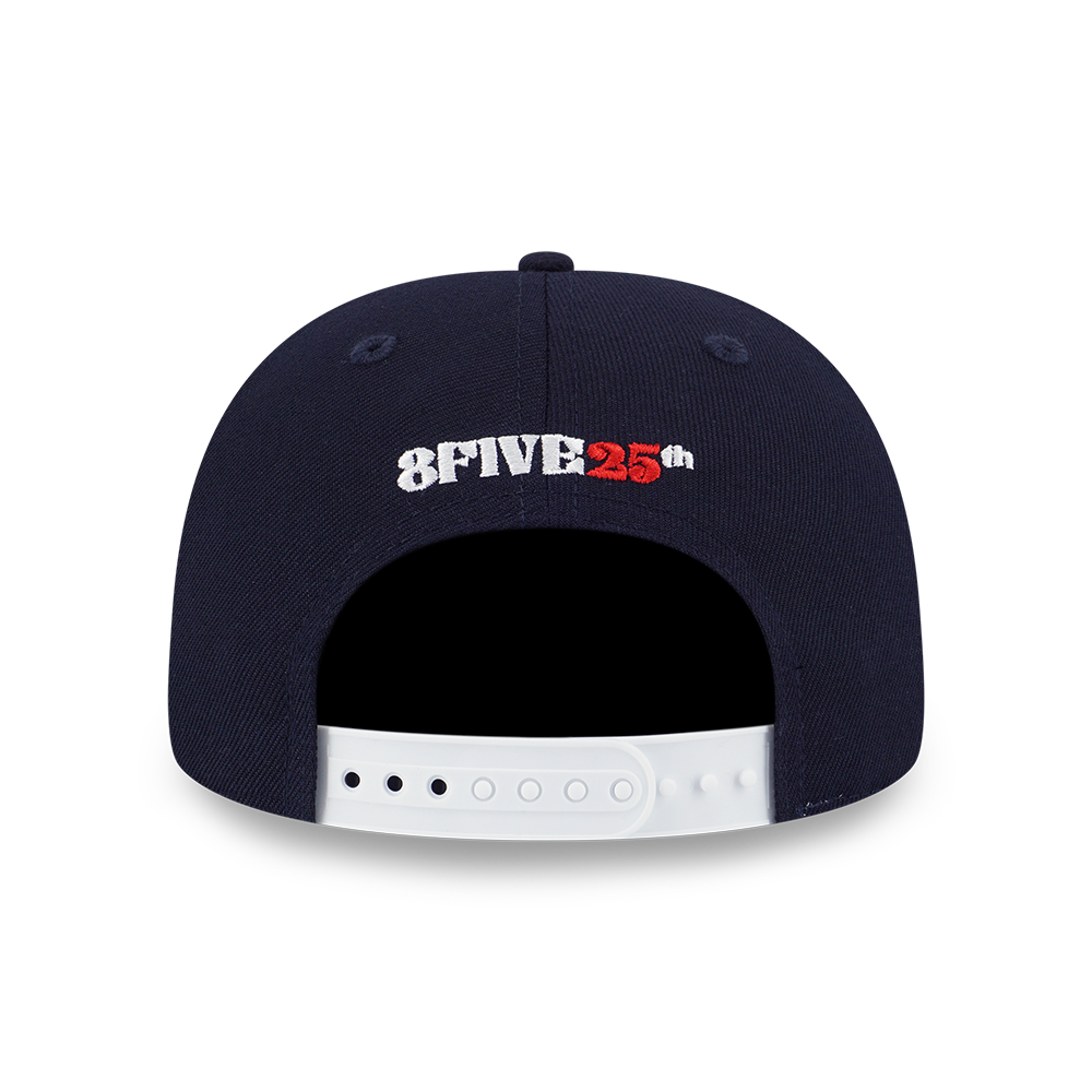 NEW ERA X 8FIVE2 25TH ANNIVERSARY NAVY 9FIFTY CAP