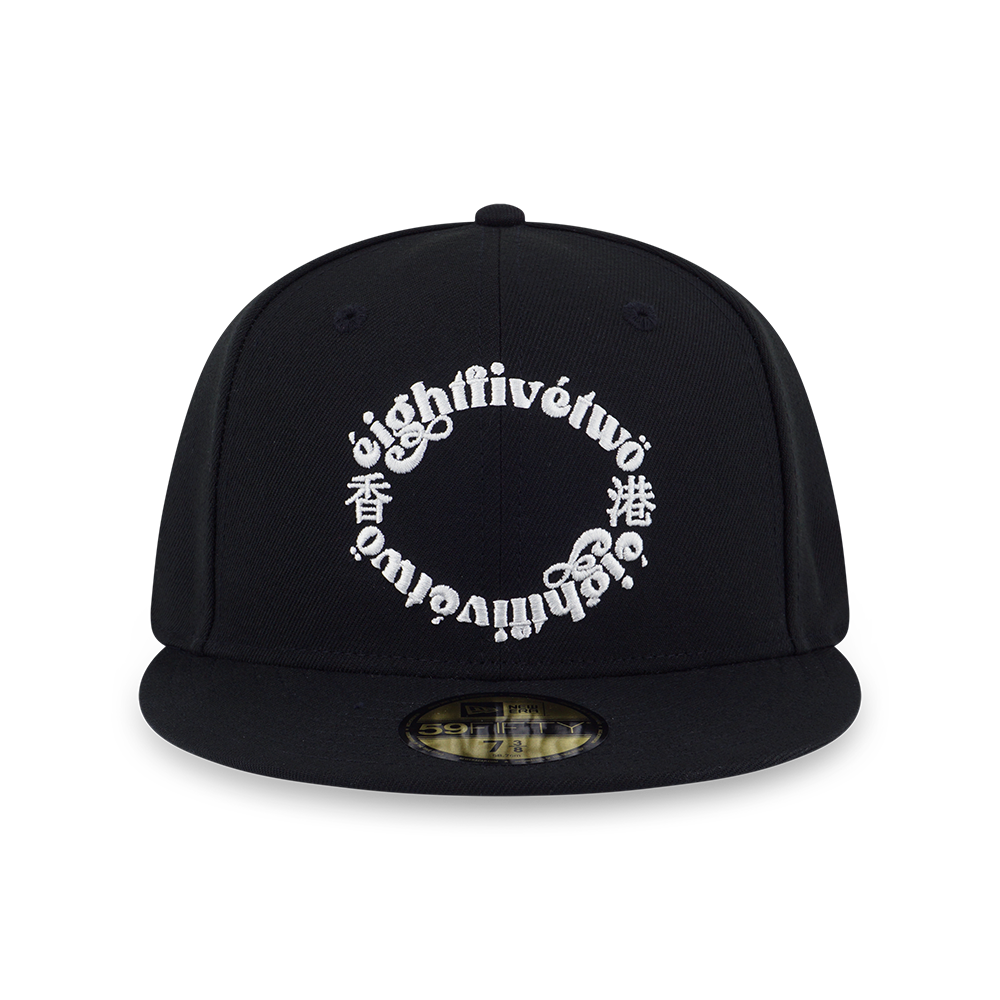 NEW ERA X 8FIVE2 25TH ANNIVERSARY BLACK 59FIFTY CAP