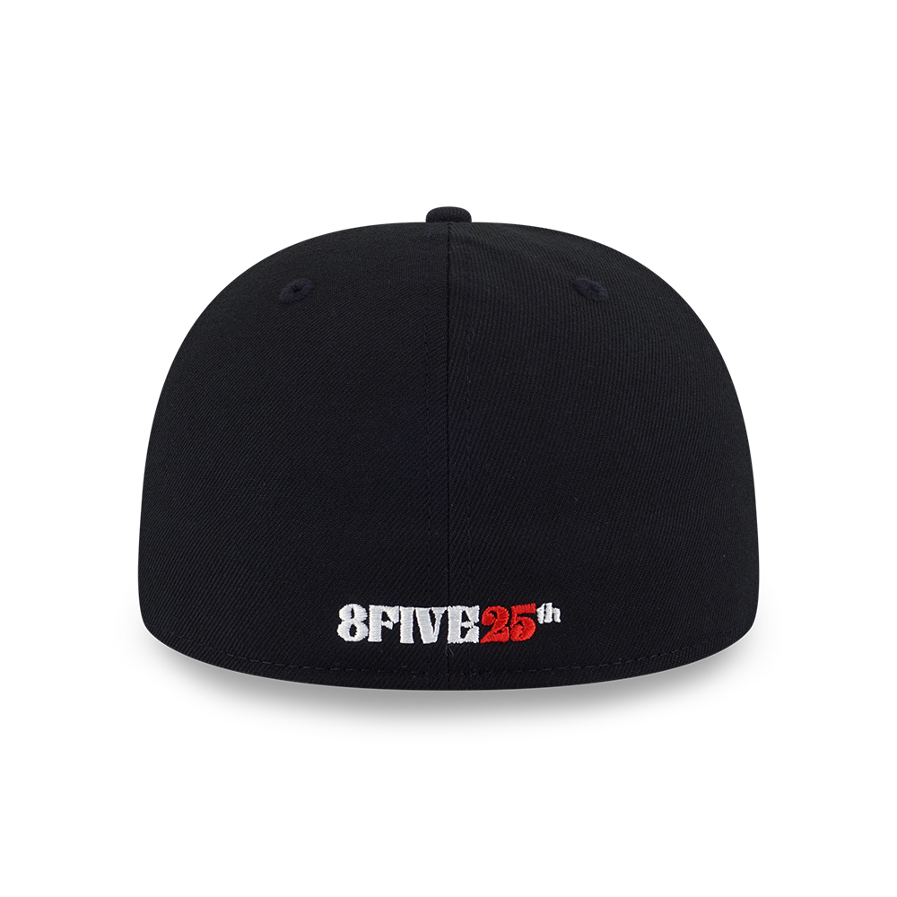 NEW ERA X 8FIVE2 25TH ANNIVERSARY BLACK 59FIFTY CAP