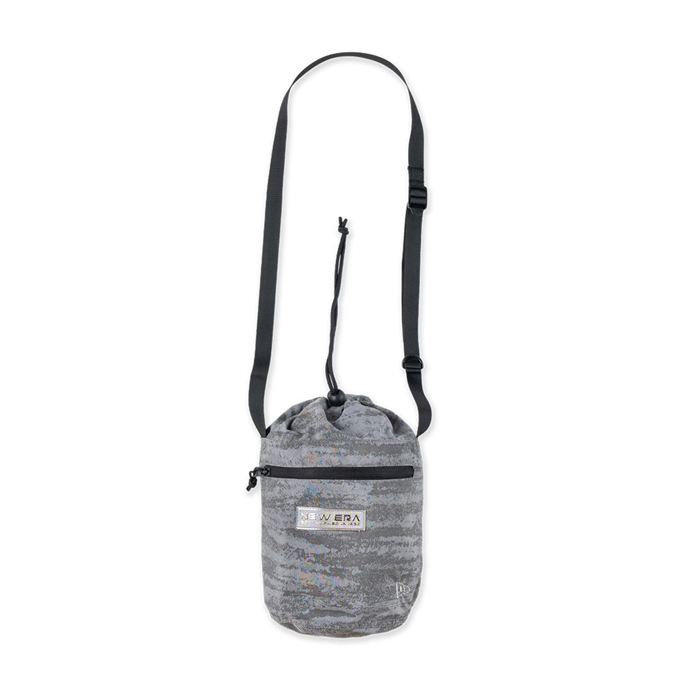 NEW ERA COMIC SPACE SILVER GRAY DRAWSTRING SHOULDER BAG