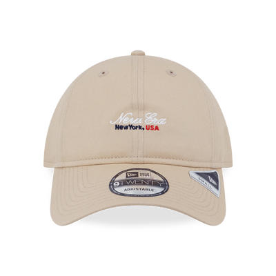 NEW ERA BASIC SCRIPT OAT MILK 9TWENTY SMALL CAP