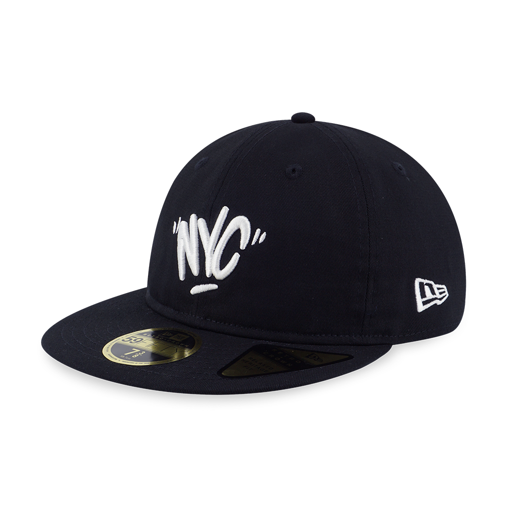 NEW ERA STREET REVERIE NYC BLACK RC 59FIFTY CAP