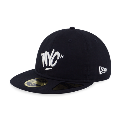 NEW ERA STREET REVERIE NYC BLACK RC 59FIFTY CAP