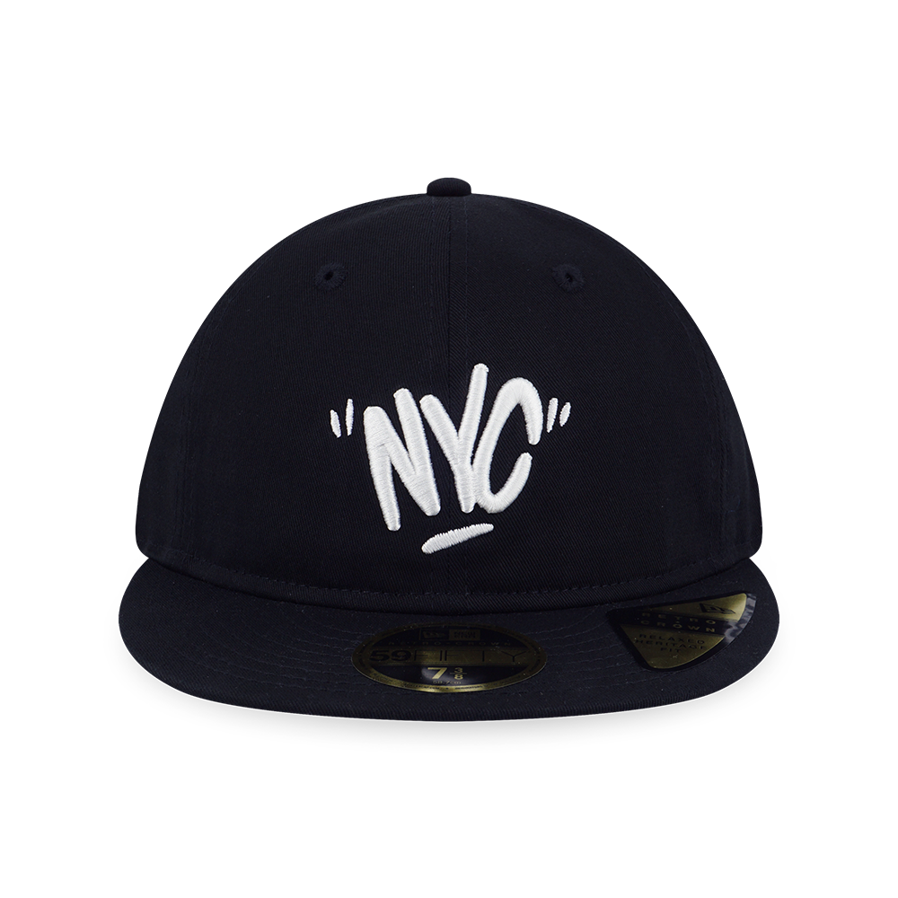 NEW ERA STREET REVERIE NYC BLACK RC 59FIFTY CAP