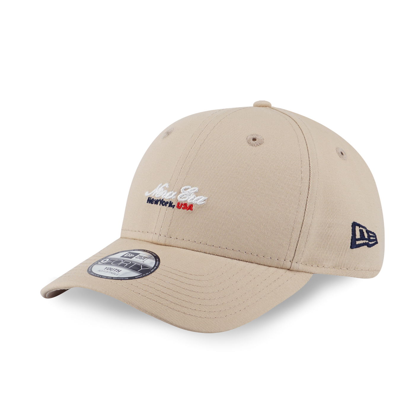 NEW ERA BASIC SCRIPT OAT MILK KIDS 9FORTY CAP