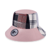 NEW ERA PREPPY DIRTY PINK MULTI CHECKER BUCKET 03