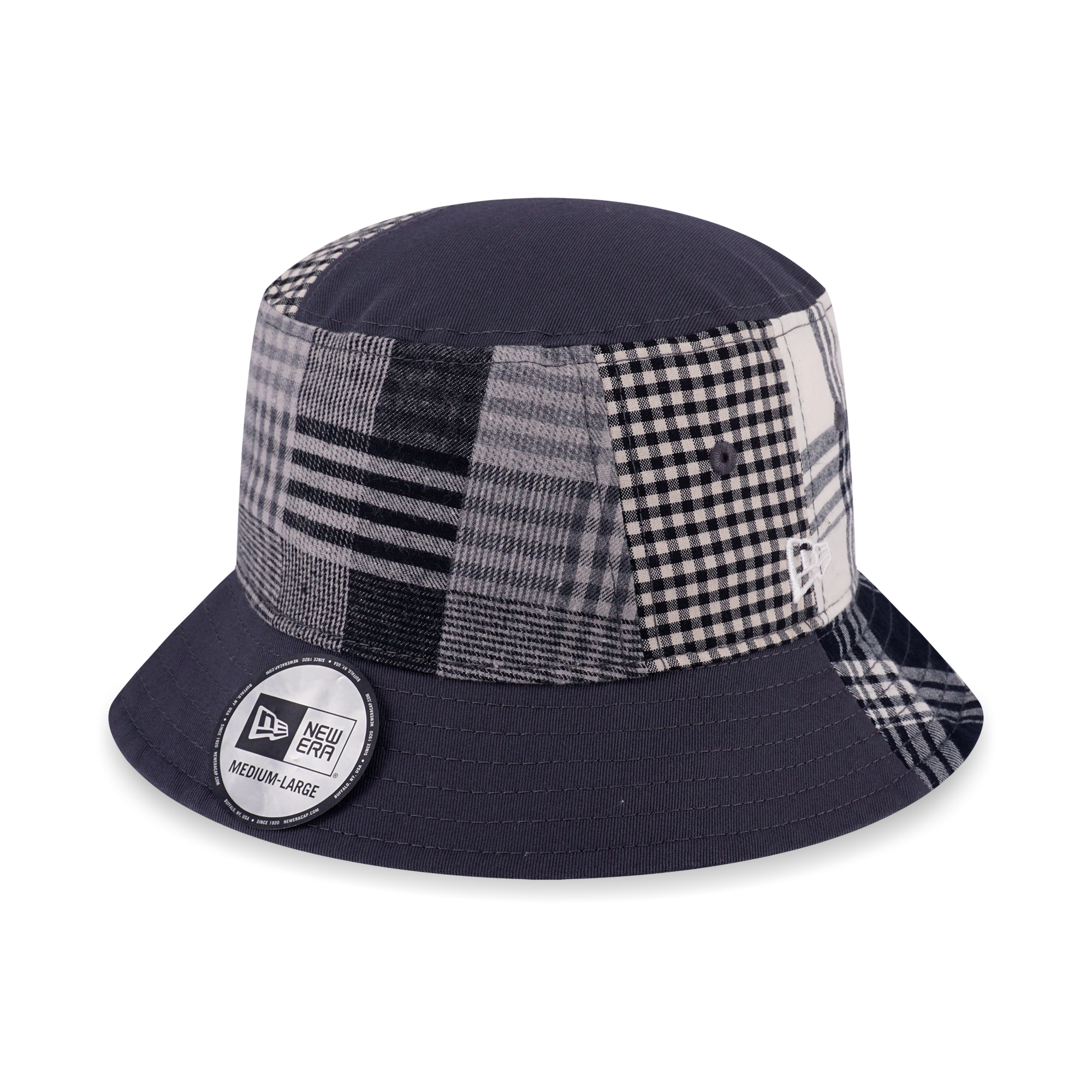 NEW ERA PREPPY BLACK MULTI CHECKER BUCKET 01 – New Era Hong Kong