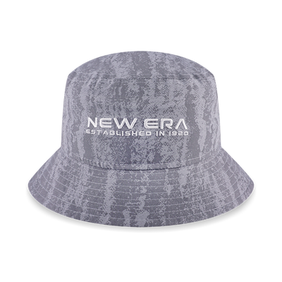 NEW ERA COMIC SPACE DOLPHIN GRAY BUCKET 01