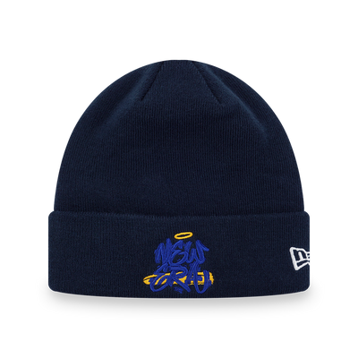 NEW ERA STREET REVERIE NAVY BEANIE