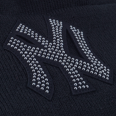 NEW YORK YANKEES DARK 90S BLACK BEANIE