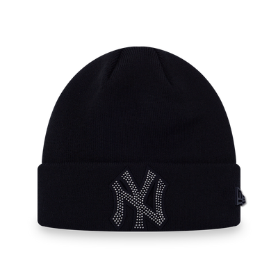 NEW YORK YANKEES DARK 90S BLACK BEANIE