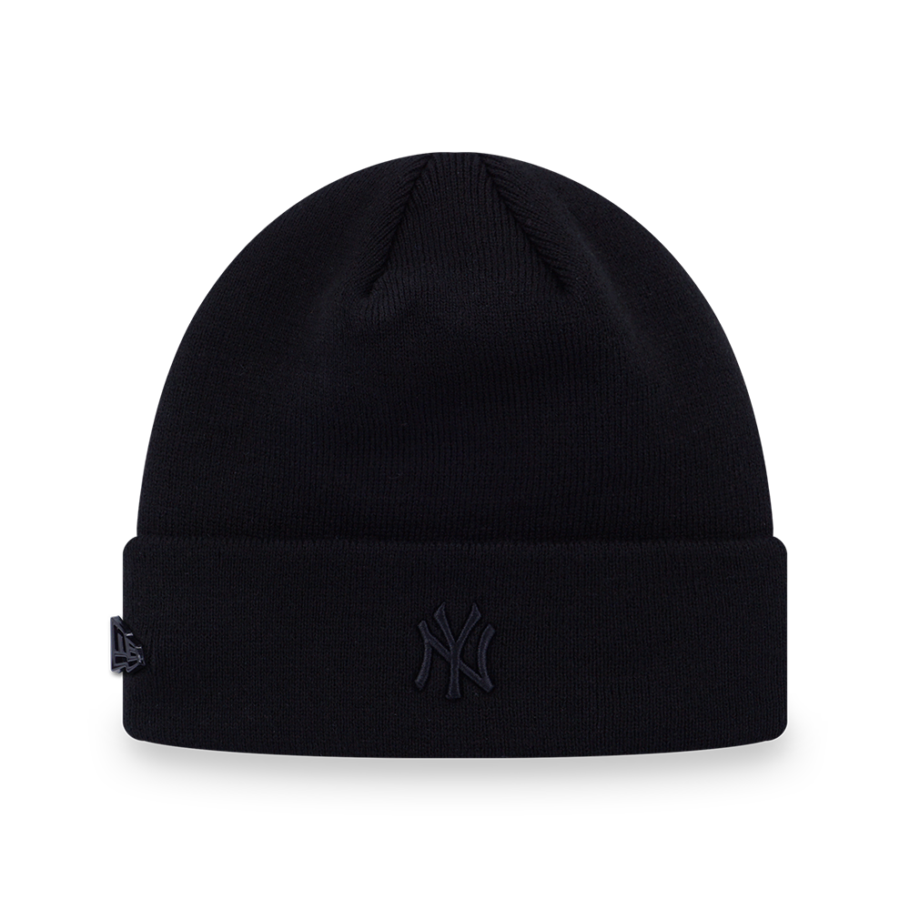 NEW YORK YANKEES DARK 90S BLACK BEANIE