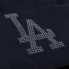 LOS ANGELES DODGERS DARK 90S BLACK BEANIE