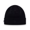 LOS ANGELES DODGERS DARK 90S BLACK BEANIE