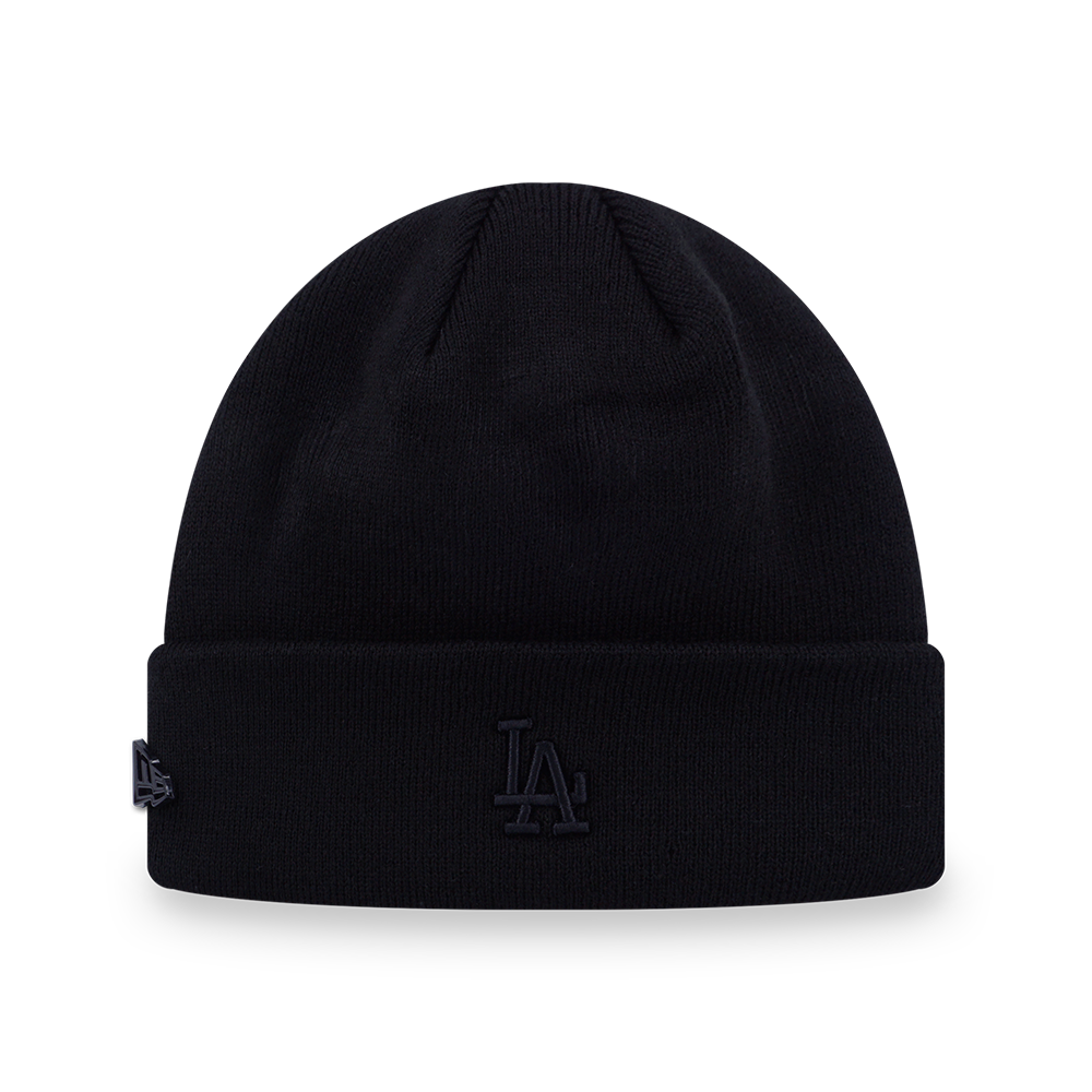 LOS ANGELES DODGERS DARK 90S BLACK BEANIE