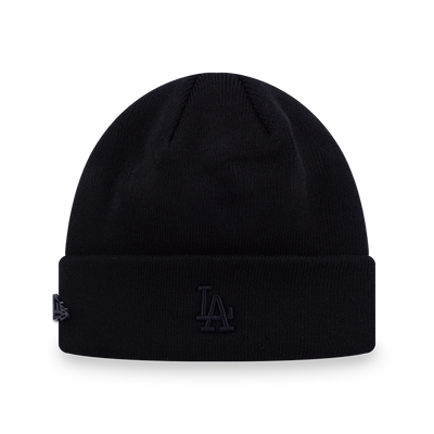 LOS ANGELES DODGERS DARK 90S BLACK BEANIE