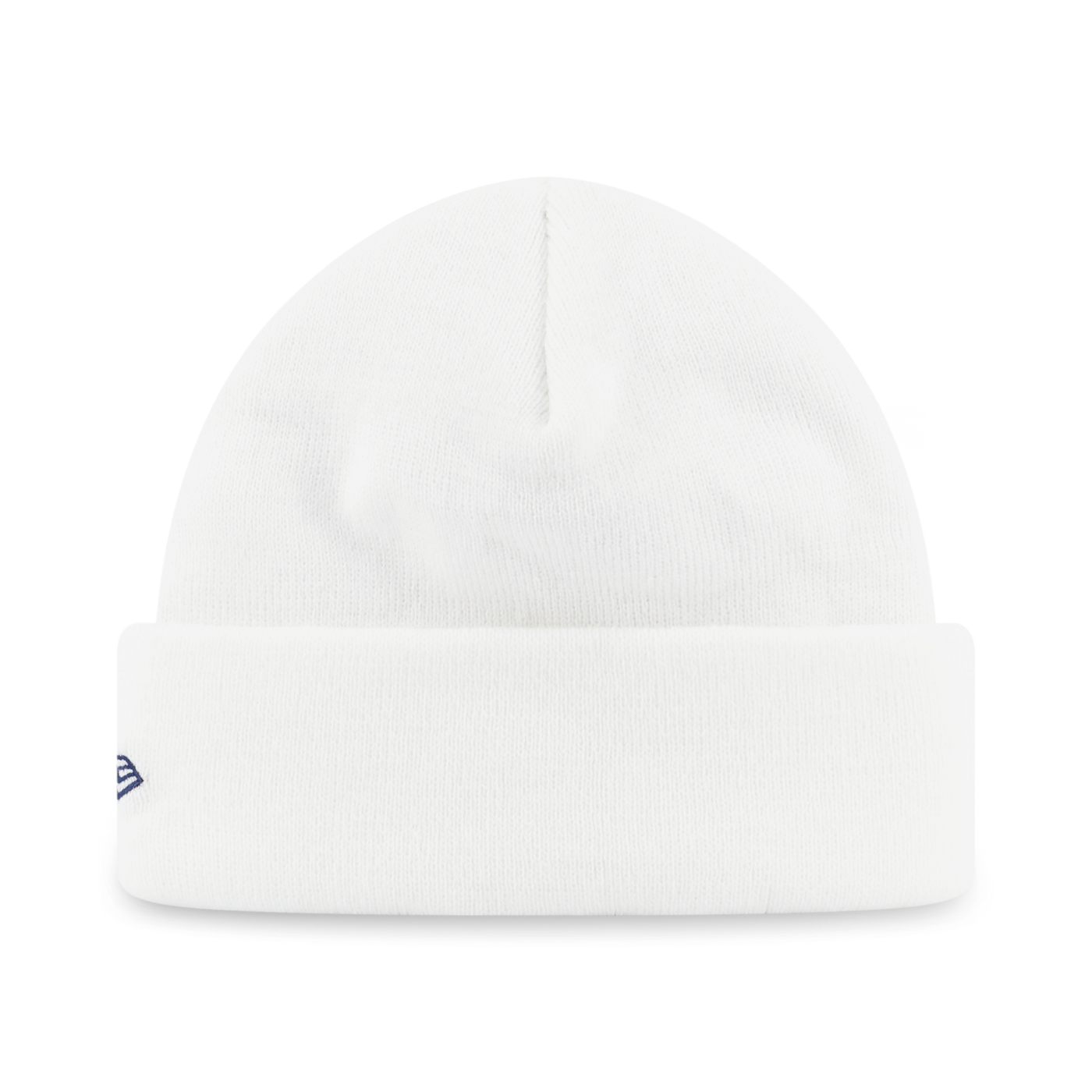 NEW ERA ORIGINATORS WHITE 4 CUFF SHORT BEANIE