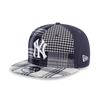 NEW YORK YANKEES PREPPY BLACK MULTI CHECKER 9FIFTY CAP