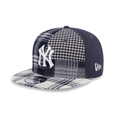 NEW YORK YANKEES PREPPY BLACK MULTI CHECKER 9FIFTY CAP