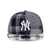 NEW YORK YANKEES PREPPY BLACK MULTI CHECKER 9FIFTY CAP