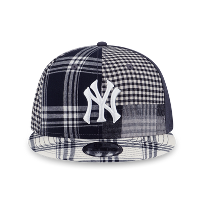 NEW YORK YANKEES PREPPY BLACK MULTI CHECKER 9FIFTY CAP