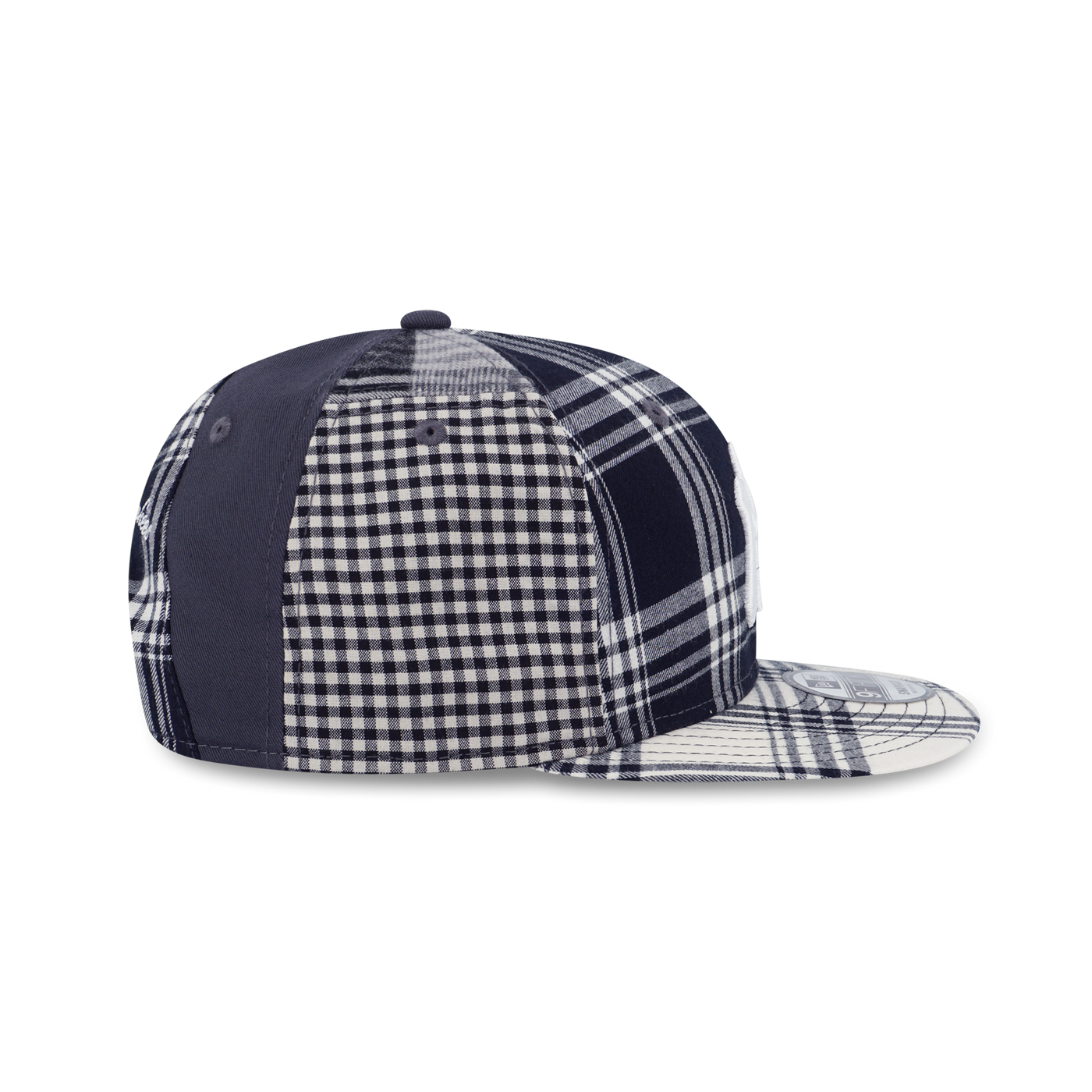 NEW YORK YANKEES PREPPY BLACK MULTI CHECKER 9FIFTY CAP