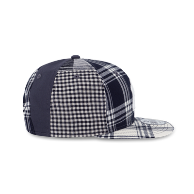 NEW YORK YANKEES PREPPY BLACK MULTI CHECKER 9FIFTY CAP