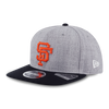 MLB SAN FRANCISCO GIANTS COOPERSTOWN BLACK VISOR HEATHER GRAY 9FIFTY OF PCV CAP