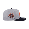 MLB SAN FRANCISCO GIANTS COOPERSTOWN BLACK VISOR HEATHER GRAY 9FIFTY OF PCV CAP