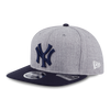 MLB NEW YORK YANKEES COOPERSTOWN NAVY VISOR HEATHER GRAY 9FIFTY OF PCV CAP