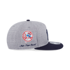 MLB NEW YORK YANKEES COOPERSTOWN NAVY VISOR HEATHER GRAY 9FIFTY OF PCV CAP