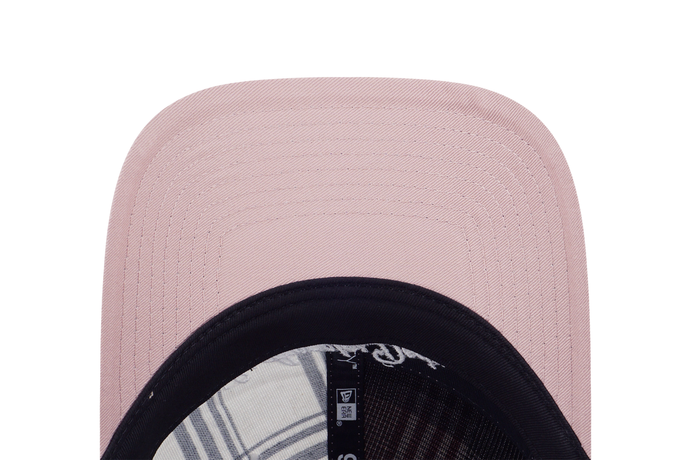 LOS ANGELES DODGERS PREPPY DIRTY PINK MULTI CHECKER 9FORTY UNST CAP