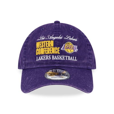 LOS ANGELES LAKERS OLD SCHOOL SPORT AP PURPLE 9FORTY UNST CAP