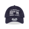 NEW YORK YANKEES OLD SCHOOL SPORT AP NAVY 9FORTY UNST CAP