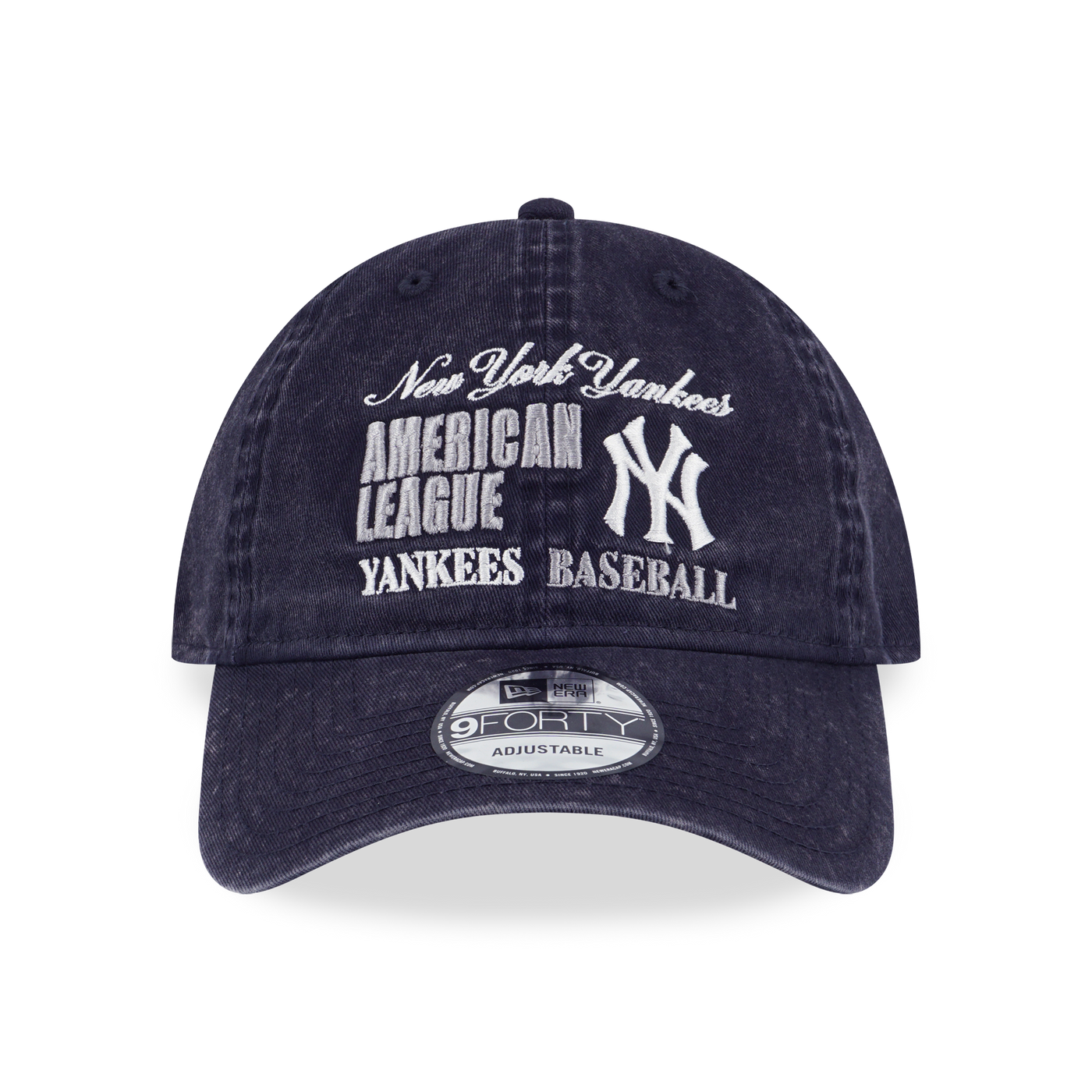 NEW YORK YANKEES OLD SCHOOL SPORT AP NAVY 9FORTY UNST CAP