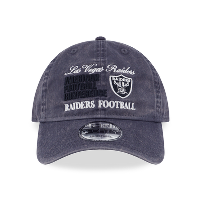 LAS VEGAS RAIDERS OLD SCHOOL SPORT AP GRAPHITE 9FORTY UNST CAP