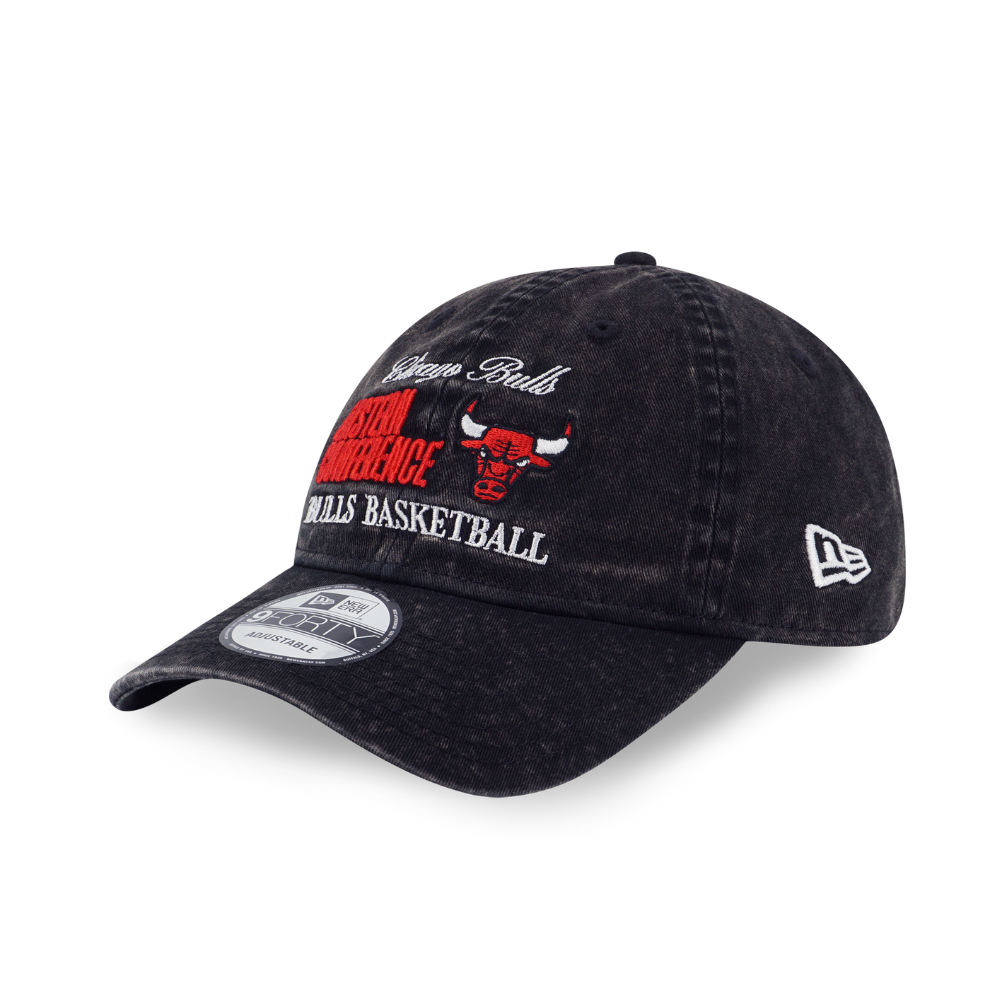 CHICAGO BULLS OLD SCHOOL SPORT AP BLACK 9FORTY UNST CAP