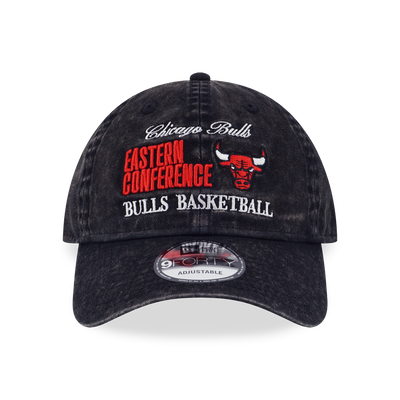 CHICAGO BULLS OLD SCHOOL SPORT AP BLACK 9FORTY UNST CAP