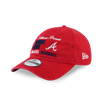 ATLANTA BRAVES OLD SCHOOL SPORT AP SCARLET 9FORTY UNST CAP