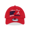 ATLANTA BRAVES OLD SCHOOL SPORT AP SCARLET 9FORTY UNST CAP